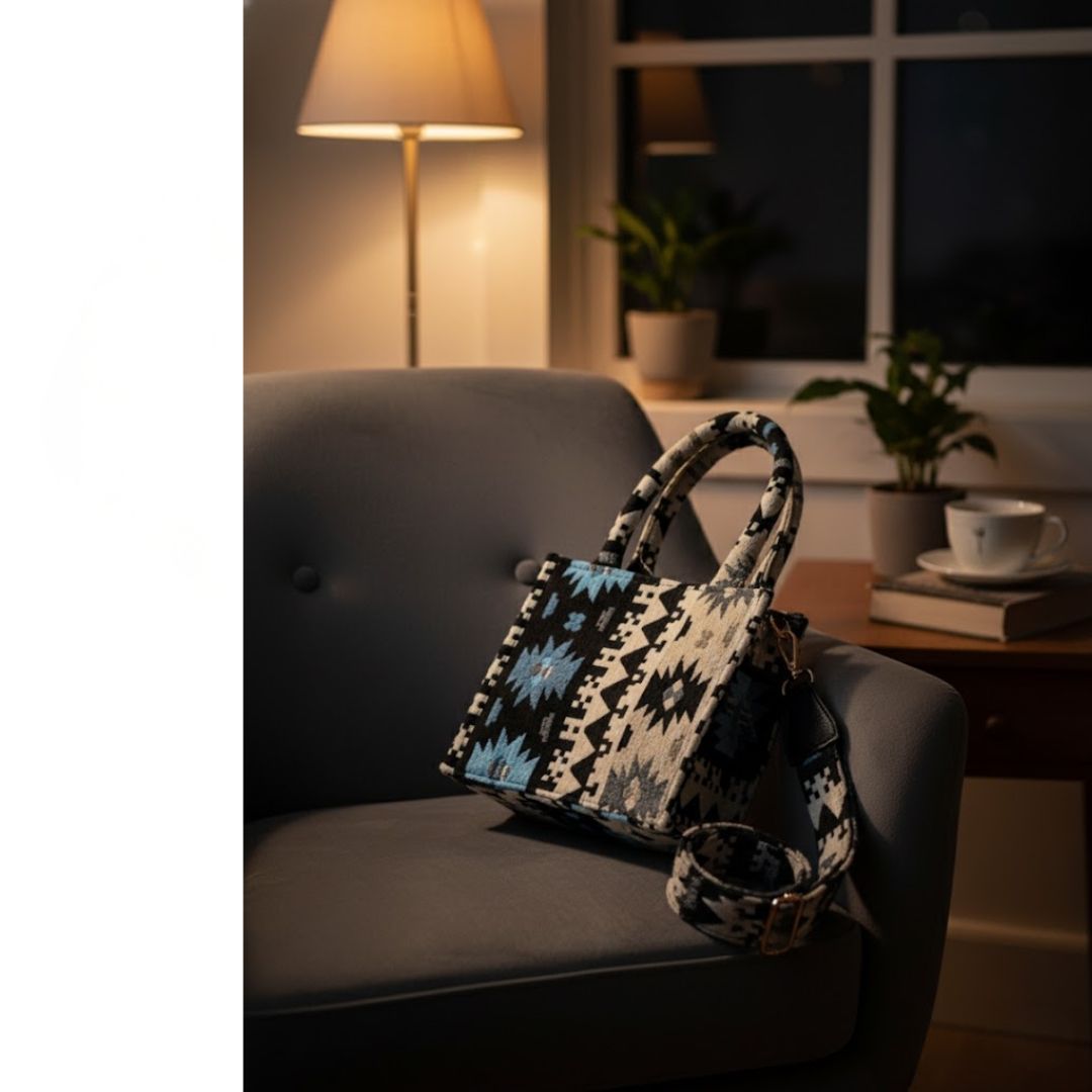 Stylish Box Handbag Sling for Eco-Friendly Fashion 088